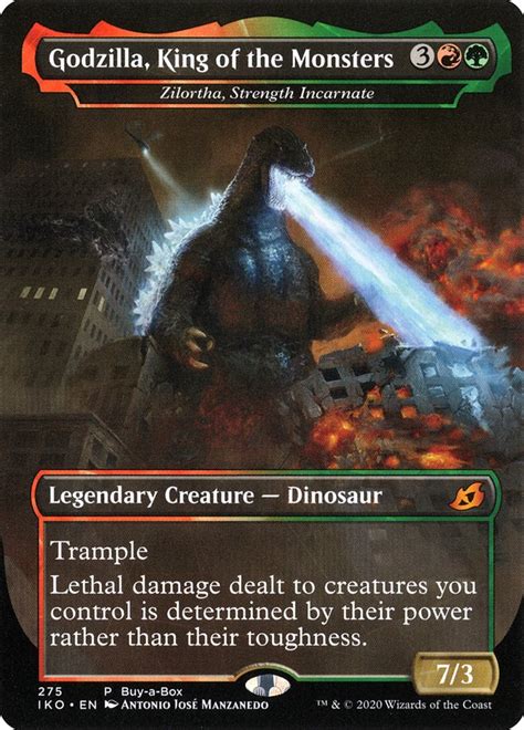 Godzilla Strikes: New Magic Cards Bring Massive Destruction to the Tabletop